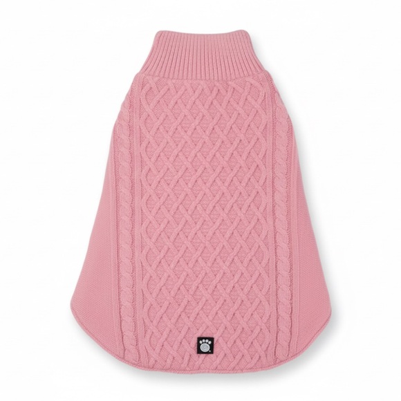 Pink Soft Dog Sweater - Picture 1 of 5